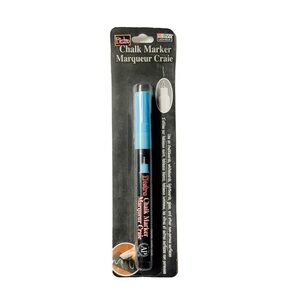 Uchida Of America Extra Fine Tip Bistro Chalk Marker, Florescent Blue, 485-C #F3